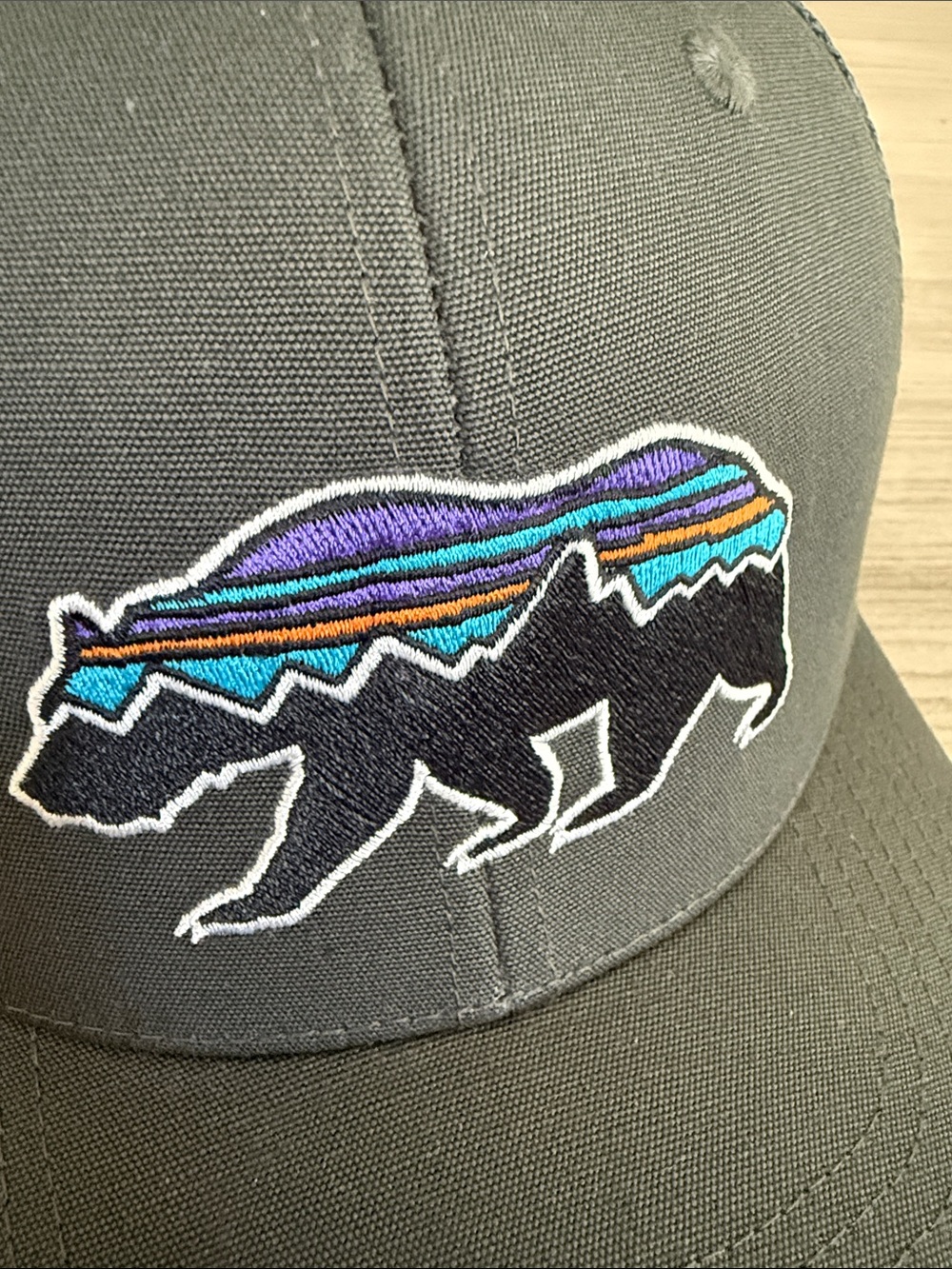 Patagonia Fitz Roy Bear Trucker Hat - Picture 2 of 5